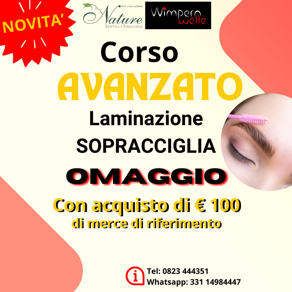 Corso Avanzato Laminazione Sopracciglia